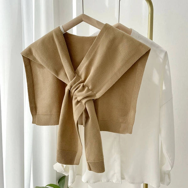 Knitted Knotted Shawl