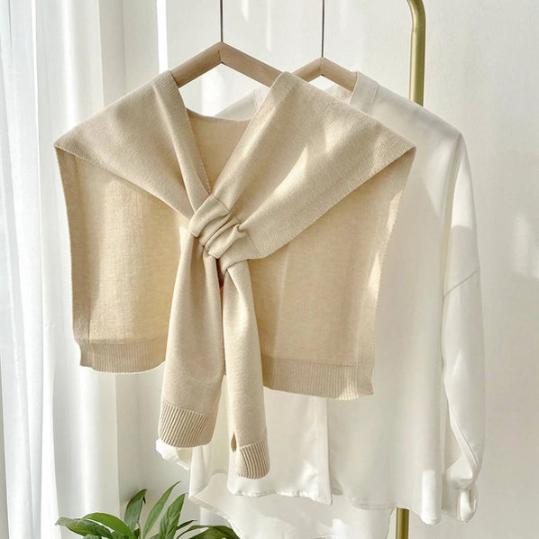 Knitted Knotted Shawl