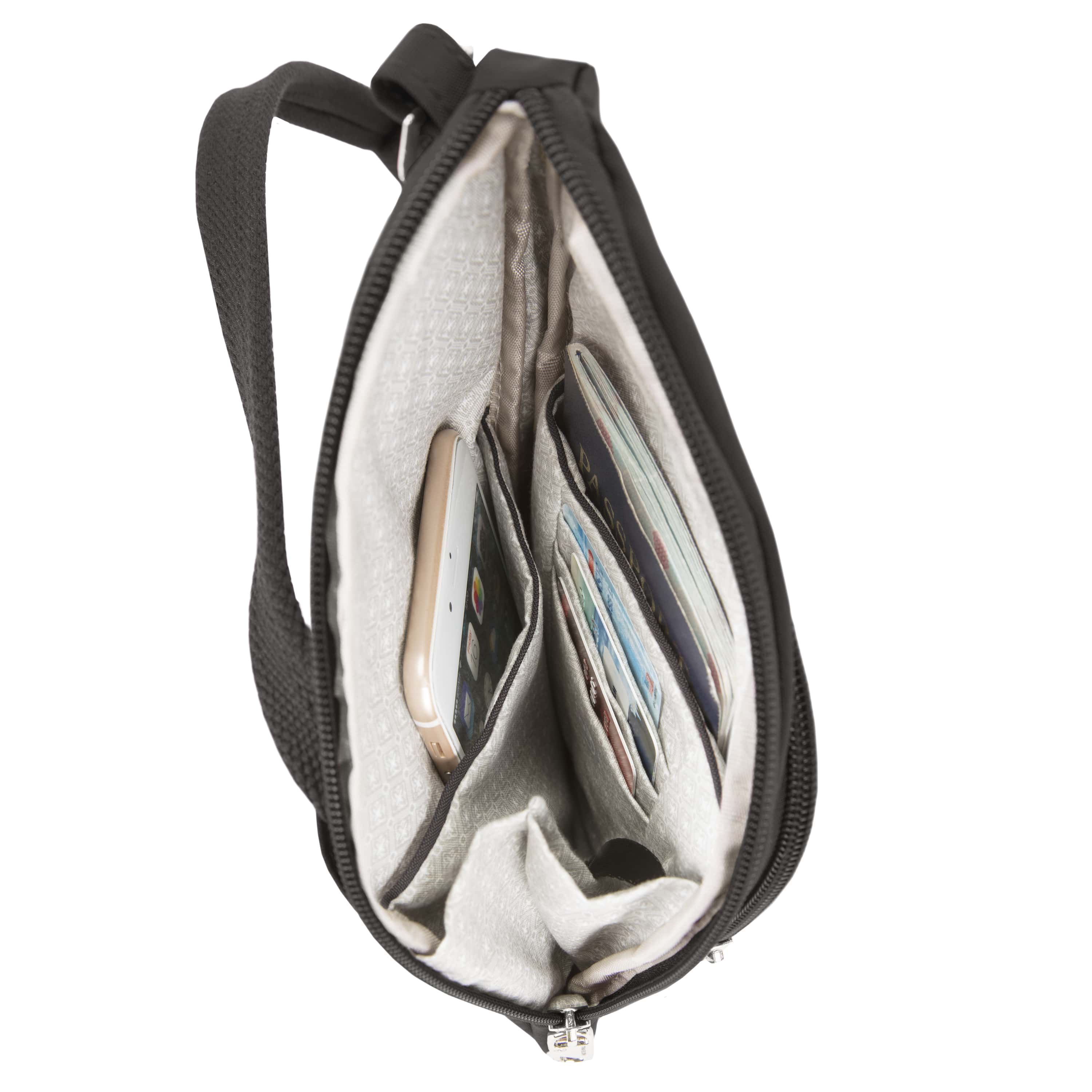 Travelon - Essentials Anti-Theft Mini Asymmetric Crossbody