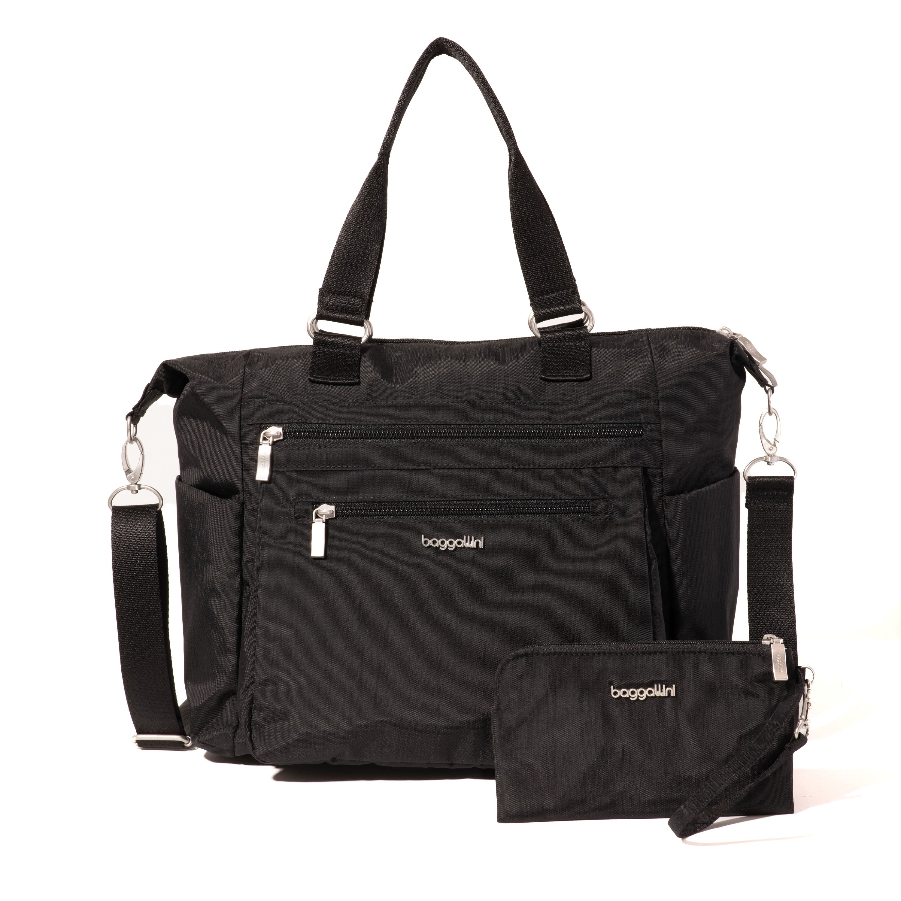 Trifecta Convertible Backpack. Three ways to wear: as a backpack, shoulder tote, or crossbody.