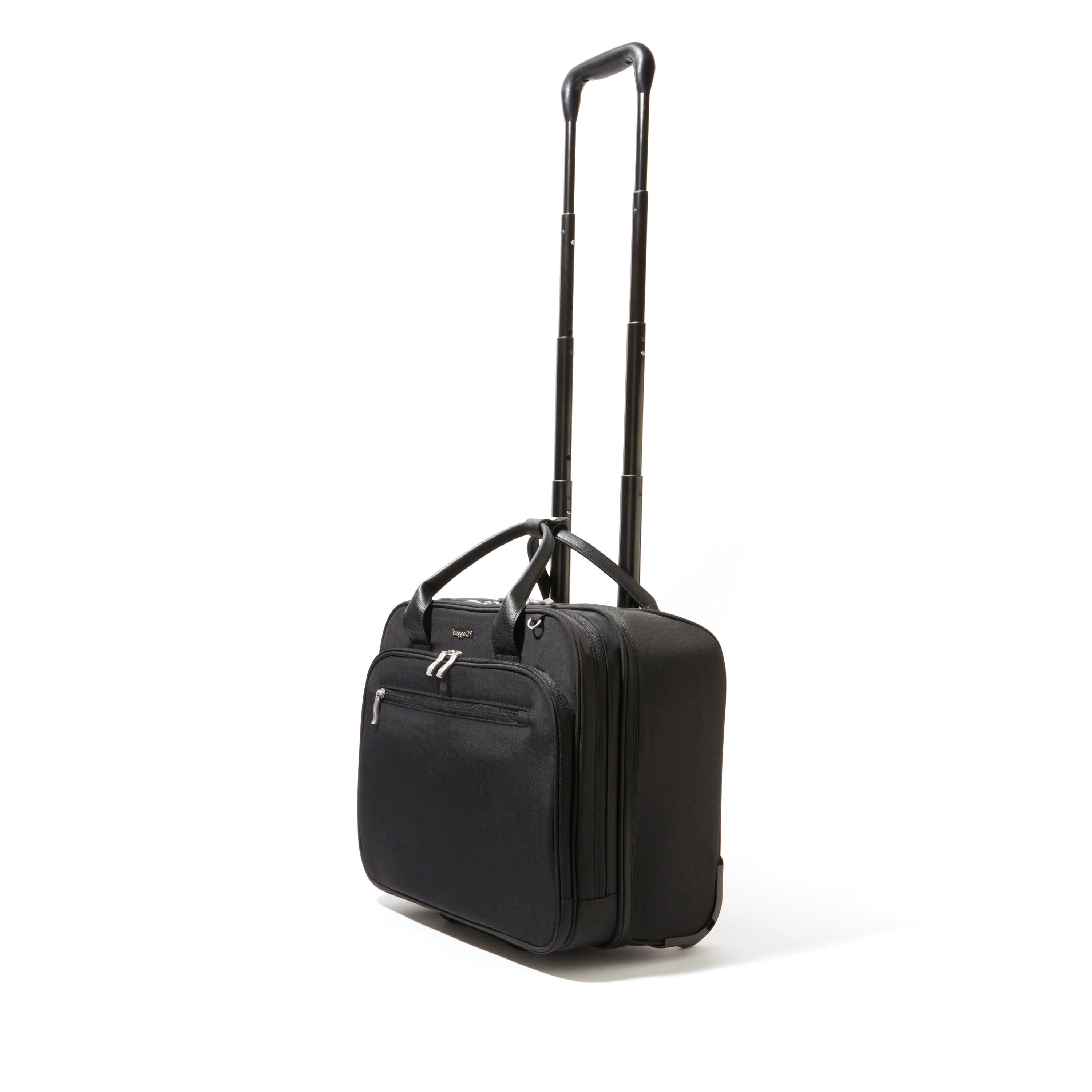 2 Wheel Tote - meets most carry-on size requirements - side view.