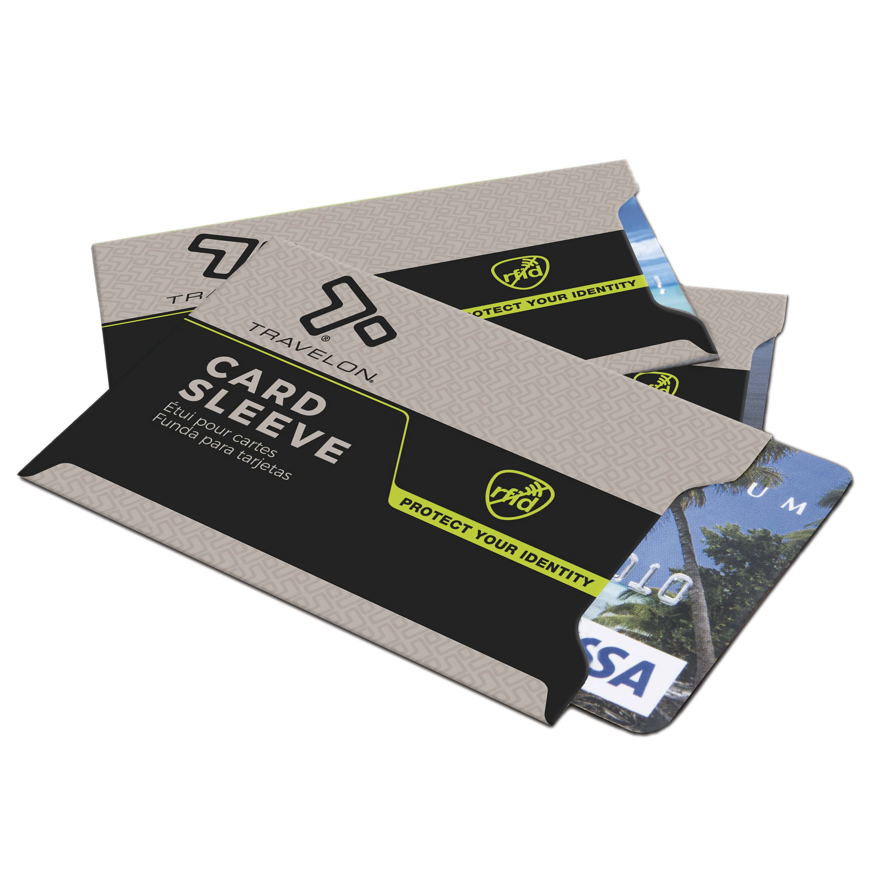 Travelon - Set/3 RFID Card Sleeves