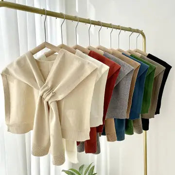 Knitted Knotted Shawl