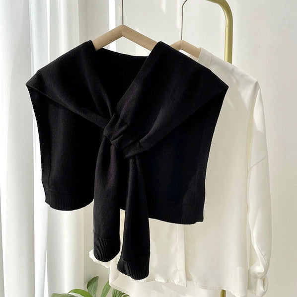 Knitted Knotted Shawl