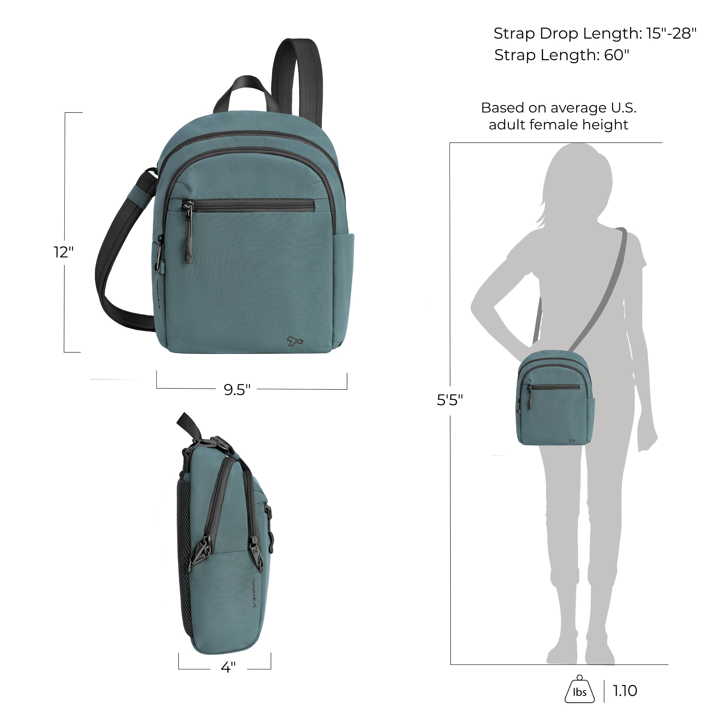 Travelon - Voyages Anti-Theft Tour Bag